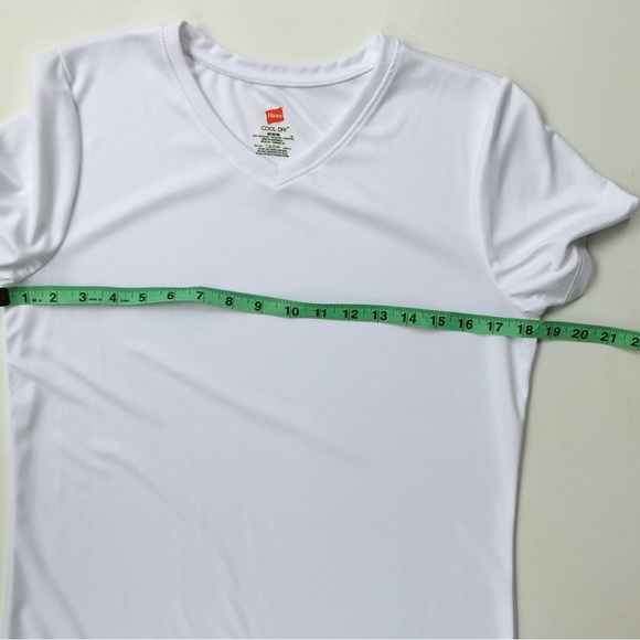 Hanes Women Cool Dry Performance Athletic Sports Short Sleeve Tee Size Medium - Picture 3 of 5